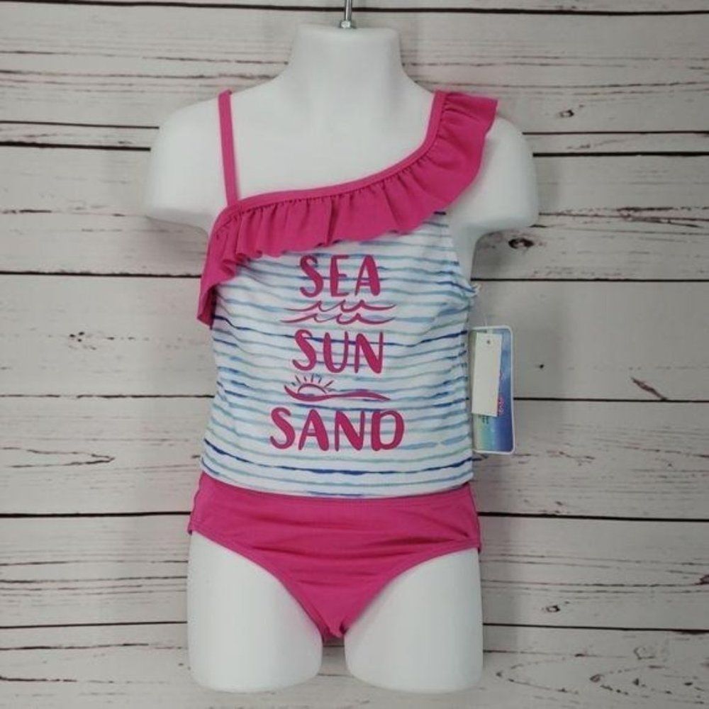 Candy Girl 2pc tankini bathing suit‎ swimsuit
